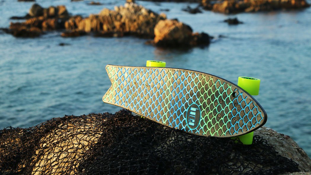 Sustainable Skateboards from Recycled Ocean Trash Live Eco